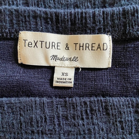 Madewell Texture & Thread Top - Picture 3 of 3